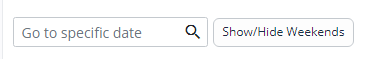 date search - show-hide weekends